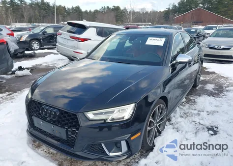2019 Audi S4 3.0T Premium from USA, damaged, VIN WAUB4AF42KA003943